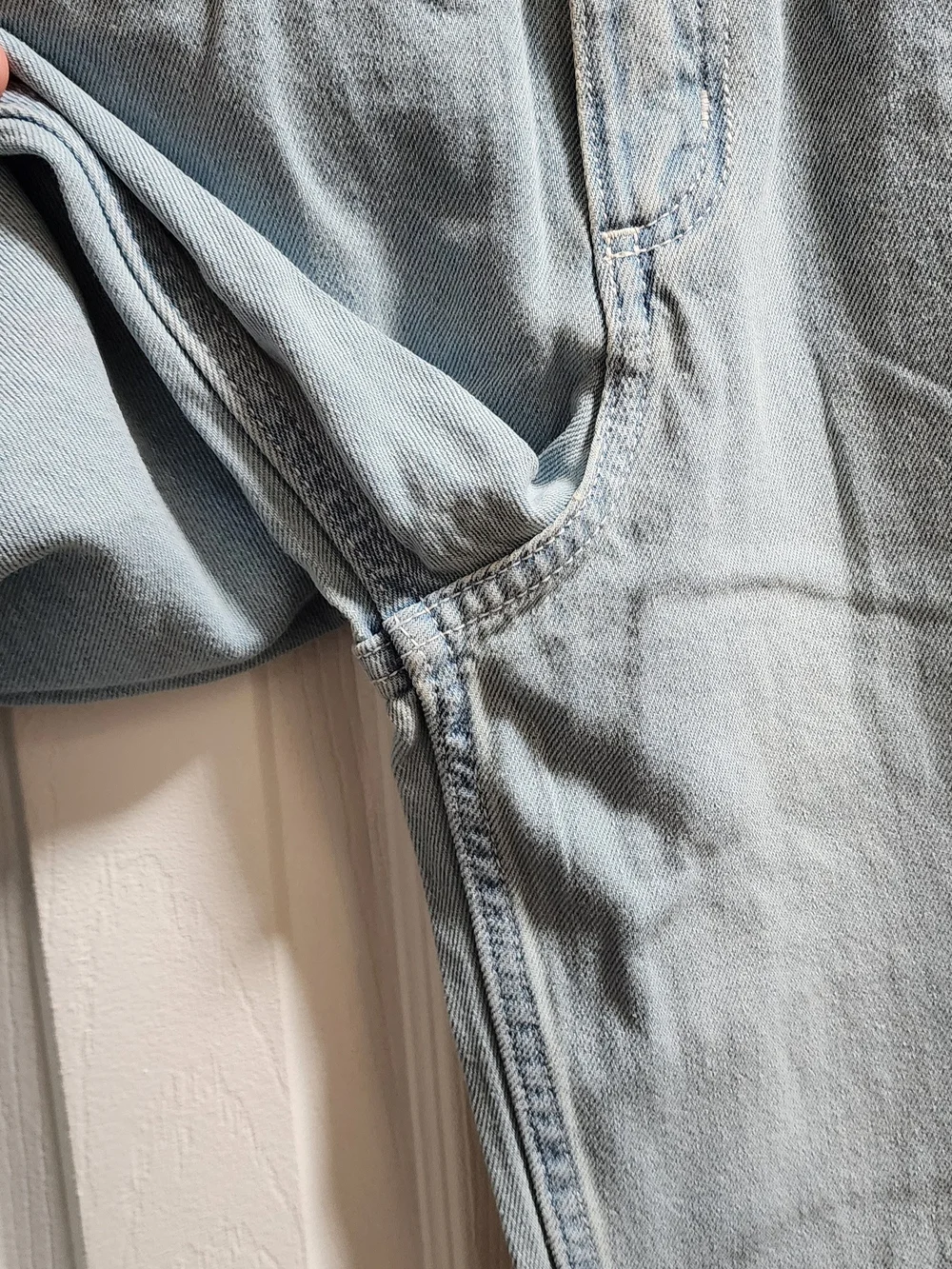 Vans Light Blue High-Rise Wide Leg Jeans SIRELLE 5 POCKET